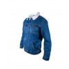 Giacca Denim Imbottita Blu